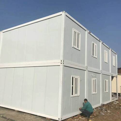 跨境直供集成房屋工地宿舍移动板房移动办公室打包箱集装箱房 - 图1