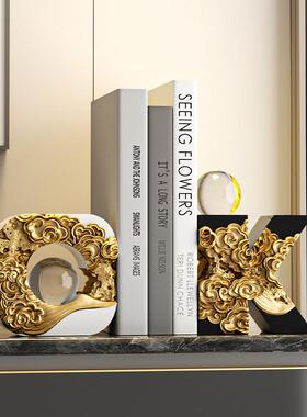 创意OK柜书挡件轻奢高档客厅CRCH0240玄关酒书柜桌面书书立摆书房