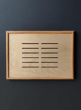 超薄2.5cm厚进口榉木弱电箱装饰画 画多媒体集线 线箱电闸网路线