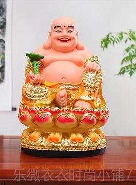 新款圣全堂佛娑婆三释迦尼观佛音地藏弥勒佛菩牟萨树脂七彩佛像摆