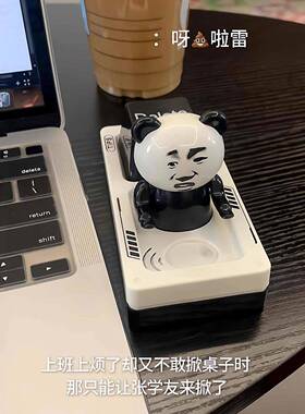 【暴躁掀桌人】打工人按压发声玩具解压神器发泄摆件抽象表情包