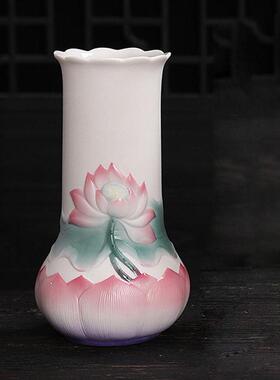 陶瓷供奉香炉圣水杯供佛果盘仙家香炉香筒莲花烛台花瓶佛具摆件