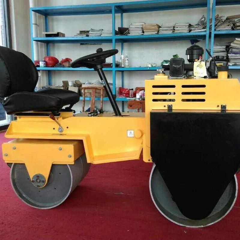 单轮压路面机1吨路车 驶式压路机沙石压驾路车路压路BYC机现压货 - 图1