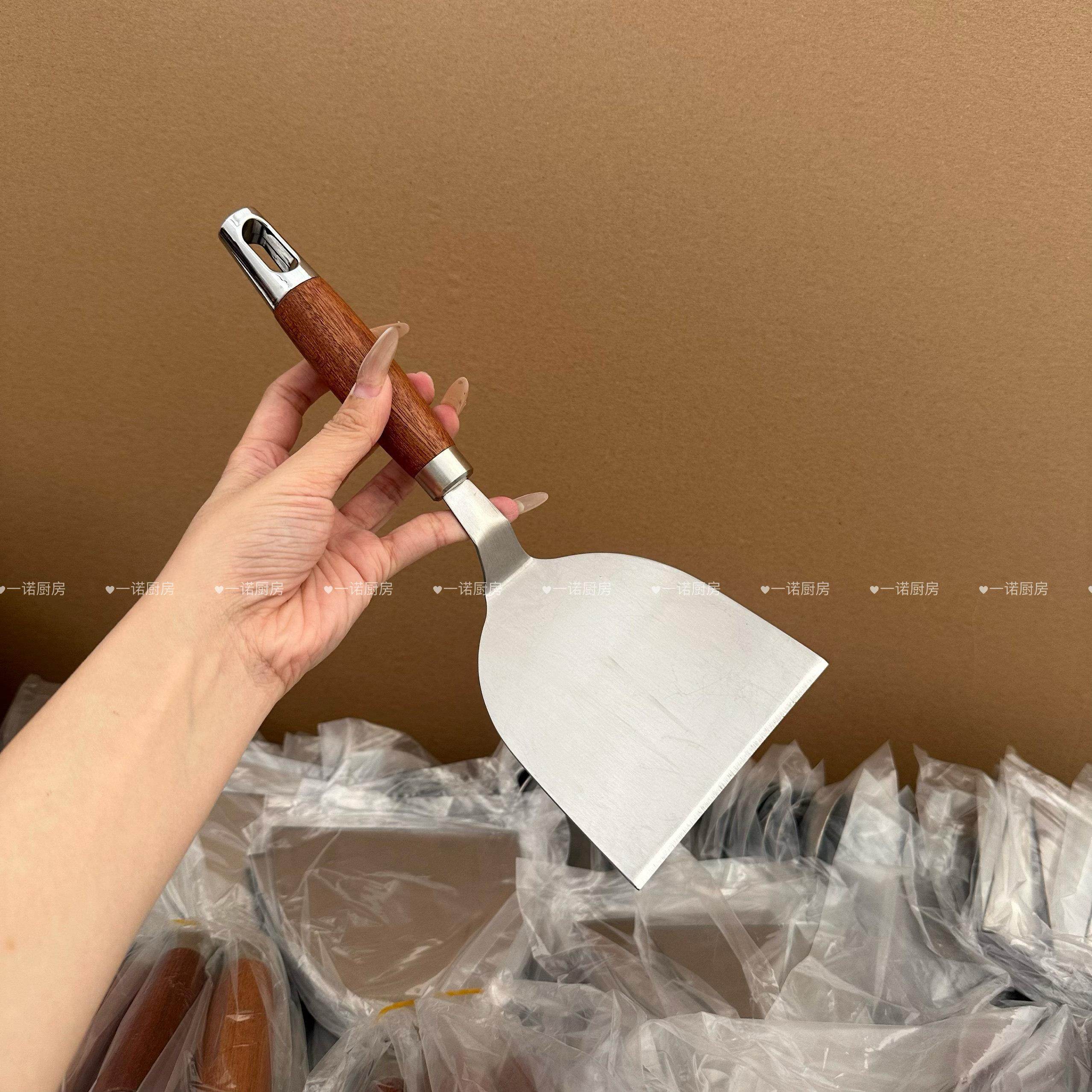 一诺厨房不锈钢煎铲提拉米苏专用铲子铁板烧平铲料理铲煎饼果子铲,淘宝优惠券,粉丝福利购,淘宝优惠卷