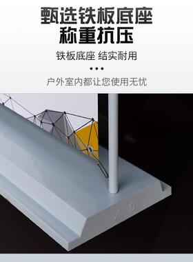落地门口易拉海报展示架宣传立式展架广告展示架