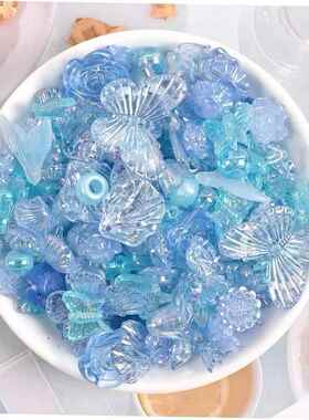 Mix Colorful Baroque Resin Charms Beads For Jewelry Making