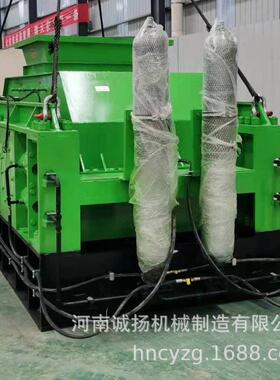 定制小型双棍定制挤压压碎辊石机液棍压式粉碎机石英石双石料挤制
