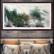 Embroidery handmade Su embroidery < landscapes > Su embroidery real silk thread to four silk embroidered Suzhou hang painting and gift collection