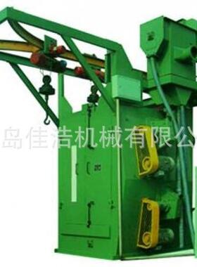 小型锻件表面清理抛丸清理设备钢板钢结构石材抛丸机吊钩式抛丸机