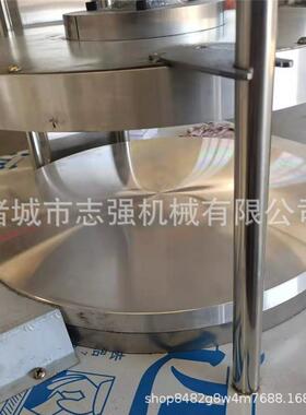 北京烤鸭饼机器 酱香油饼机 麻辣串卷饼机 自动熟双面快速烙饼机