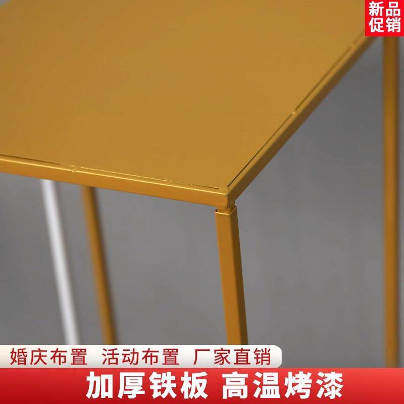 金色铁艺架路引花柱婚庆展示台婚礼场景布置柱子彷真花摆件花架,淘宝优惠券,粉丝福利购,淘宝优惠卷