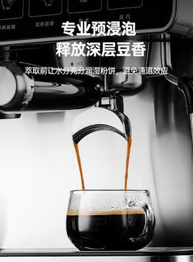 ZZUOM/左左摩 ST-511咖啡机意式浓缩全自动高压蒸汽打奶泡智能彩