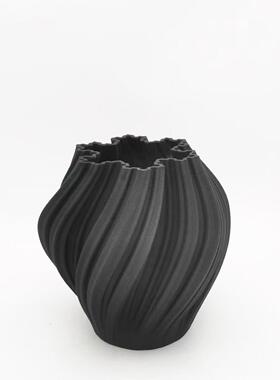 现代简约白色陶瓷艺术桌面装饰样板间售楼处客厅餐厅入口办公室装