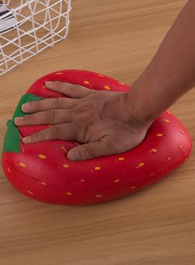 超大号慢回弹草莓 慢回弹大水果促销礼品摄影道具2