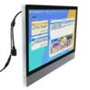 Smart campus 21.5-inch face recognition electronic class card attendance card smart temperature measurement Android touch all-in-one machine