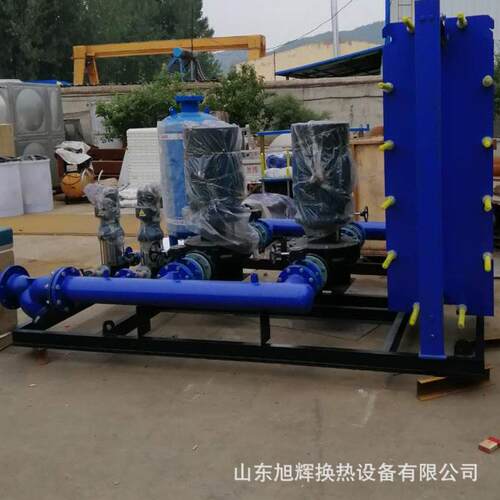 板式换热器机组空调采暖板式热交换机组水-水板式换热机组 - 图1