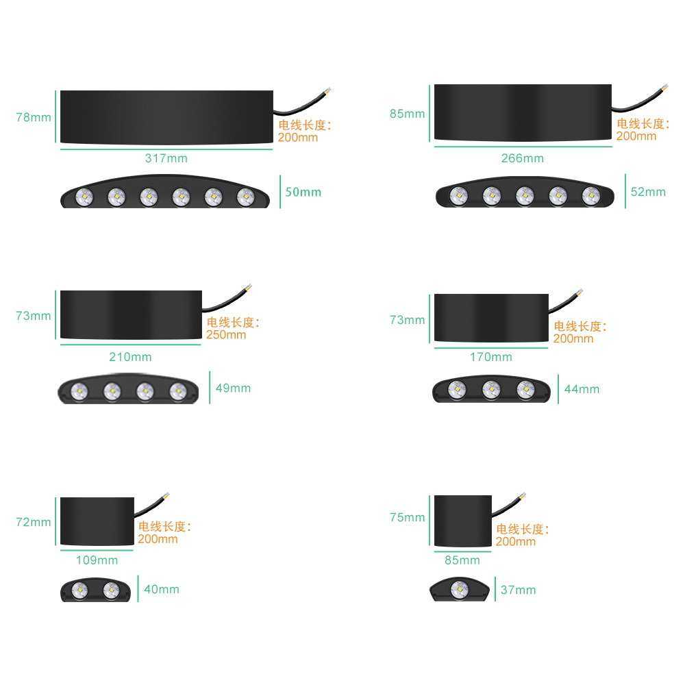 谦润照明led户外壁灯防水室外灯现代简约走廊过道门口庭院灯外墙,淘宝优惠券,粉丝福利购,淘宝优惠卷