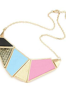 水滴项链西米翡翠复古文艺项链