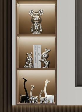 软装轻奢饰品现代简约创意客厅电视柜餐柜摆件乔迁新居工艺礼品