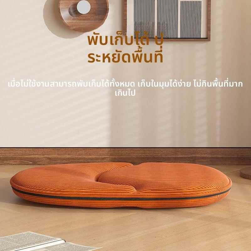 Lazy sofa tatami folding seat bed back chair single balcony floor cushion bedroom living room bay window