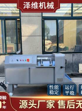 商用牛腩肉切丁机 烧烤店切肉设备 不锈钢牛肉一次成型切丁机