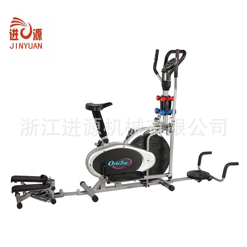 Multifunctional four-in-one fan bike, elliptical machine, slimming fitness club, spinning bike, stepper, magnetically controlled bike
