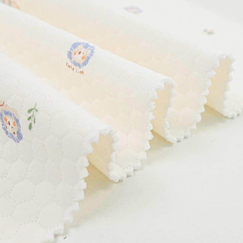 六边形空气层印花 a类婴童服装面料 三层夹棉包被睡袋家居服面料,淘宝优惠券,粉丝福利购,淘宝优惠卷