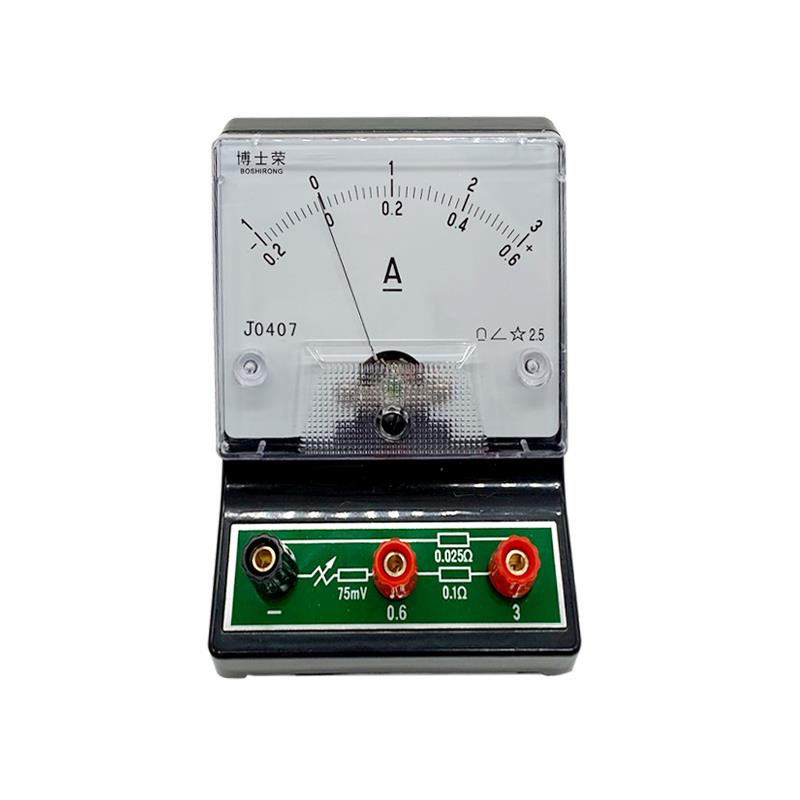 J0408电压表 物理实验器材教学 2.5级3V15V 伏特表 电学直流J0407电流表安培表 0409灵敏电流计学生物理实验 - 图3