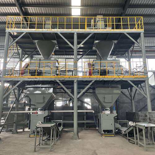 300T砂浆干粉搅拌站 大型粉料包装生产设备 自流平砂浆站 - 图1