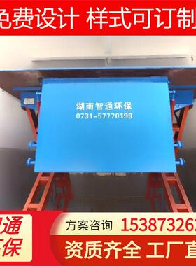地埋升降式转运站垃圾压缩设备处理70吨转运垃圾箱学校中转站
