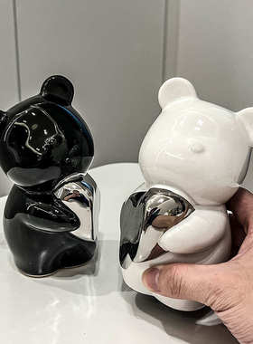 北欧简约现代可爱创意摆件家居样板房客厅办公室桌面软装饰品摆设