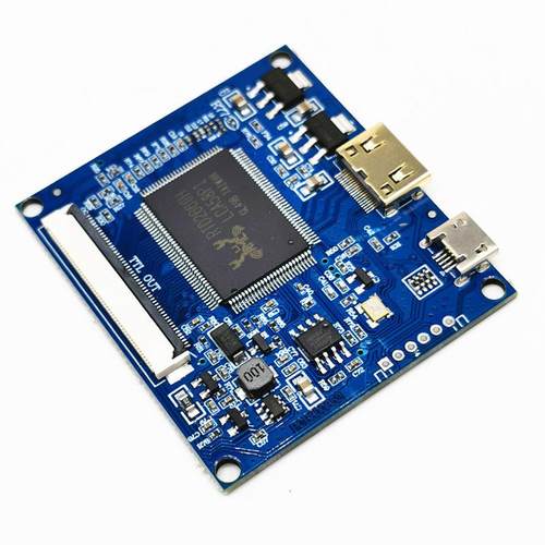 6.5寸7寸8寸9寸HDMI转50pin TTL液晶屏驱动板 小体积驱动板USB5V - 图2