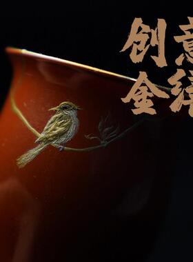 金缮修复修紫砂壶茶杯瓷器古玩建盏文玩无痕修复焗瓷佛像大漆漆器