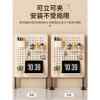 Desktop bookshelf hole board storage rack household vertical DIY iron art storage rack student computer desk organizer