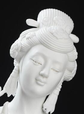 《花神》摆件 陶瓷塑艺术品家居客厅酒柜博古架装饰品