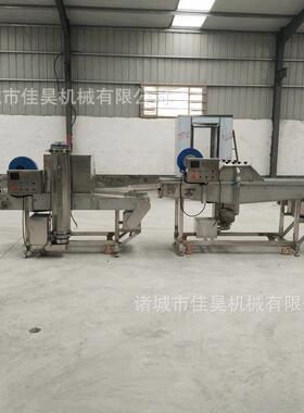 全自动雪花鸡柳上糠机不锈钢藕合上浆机面包糠上糠机机器小型