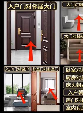 【龙虎山发货】五帝钱门对门道家纯铜葫芦真品铜钱大门吉祥结挂件