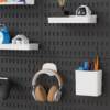 New direct selling hole board punch-free display stand e-sports room free home office general large number of accessories storage
