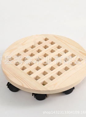 可移动厚实花托万向花架装饰摆件