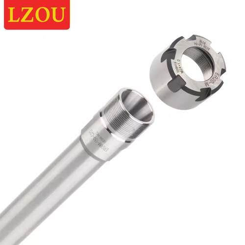 LZOU精密ER8 ER11 ER16 ER25 ER20延长杆直柄加长杆高精度夹头M型 - 图2