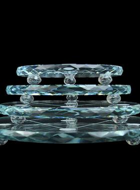 新铜十二生肖三视图水晶球装饰品虎马狗兔猪羊牛蛇鸡家居饰品