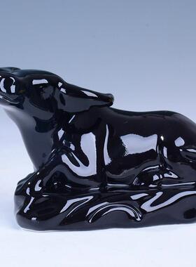 大小号黑色可爱站立公鸡生肖金钱鸡风水摆件家居装饰品工艺品摆件