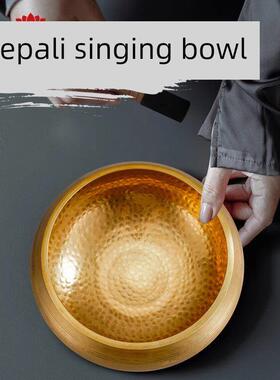 歌碗，梵文音碗，佛音碗，瑜伽冥想，满月冥想碗，铜制编钟，尼泊