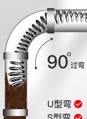 管道疏通器疏通工具电钻款下水道洗手池厨房厕所堵塞电动疏通器
