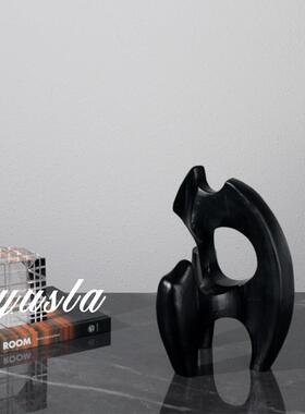 简约客厅电视柜售楼处酒柜别墅玄关柜办公室软装饰品桌面摆件室内