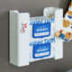 Magnetic refrigerator tissue box household kitchen side entrance door split tissue storage box wall-mounted paper box