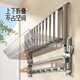 Suction cup towel rack bathroom punch-free bath towel rack bathroom storage rack integrated toilet storage hook hanging rod