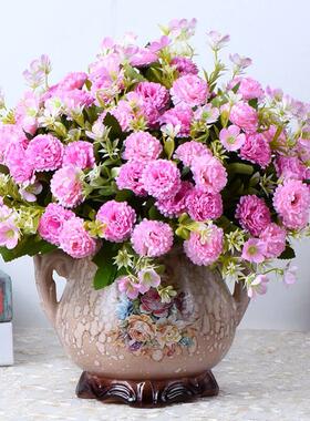 Artificial rose bouquet suit plastic flowers fake flowers si