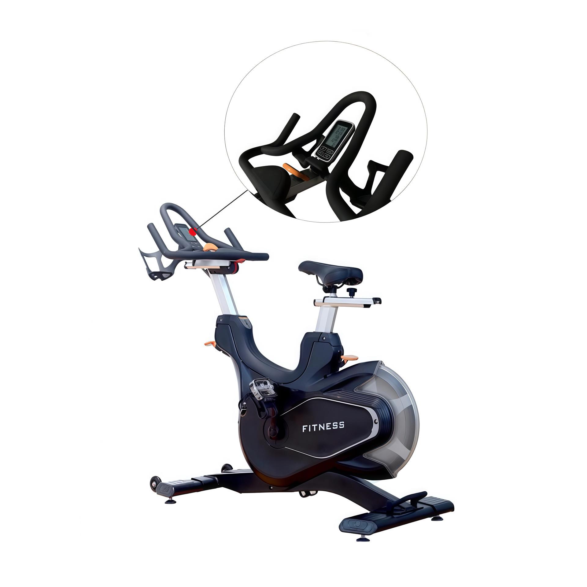 Luxury commercial fitness equipment stationary bicycle indoor sports magnetic bicycle gym spinning bicycle