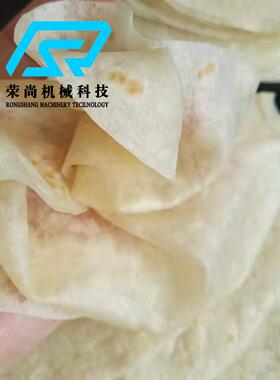 供应圆形烙馍机 家用筋饼机设备 气缸压制烙馍机设备